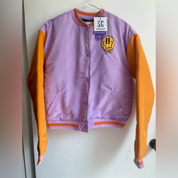 Sovereign Code Youth Lavender and Tangerine Jacket - Picture 3 of 5